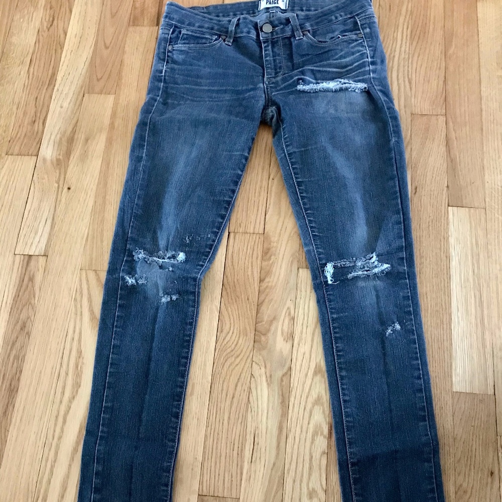 PAIGE Distressed Jeans